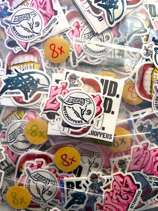 8er Sticker-Pack