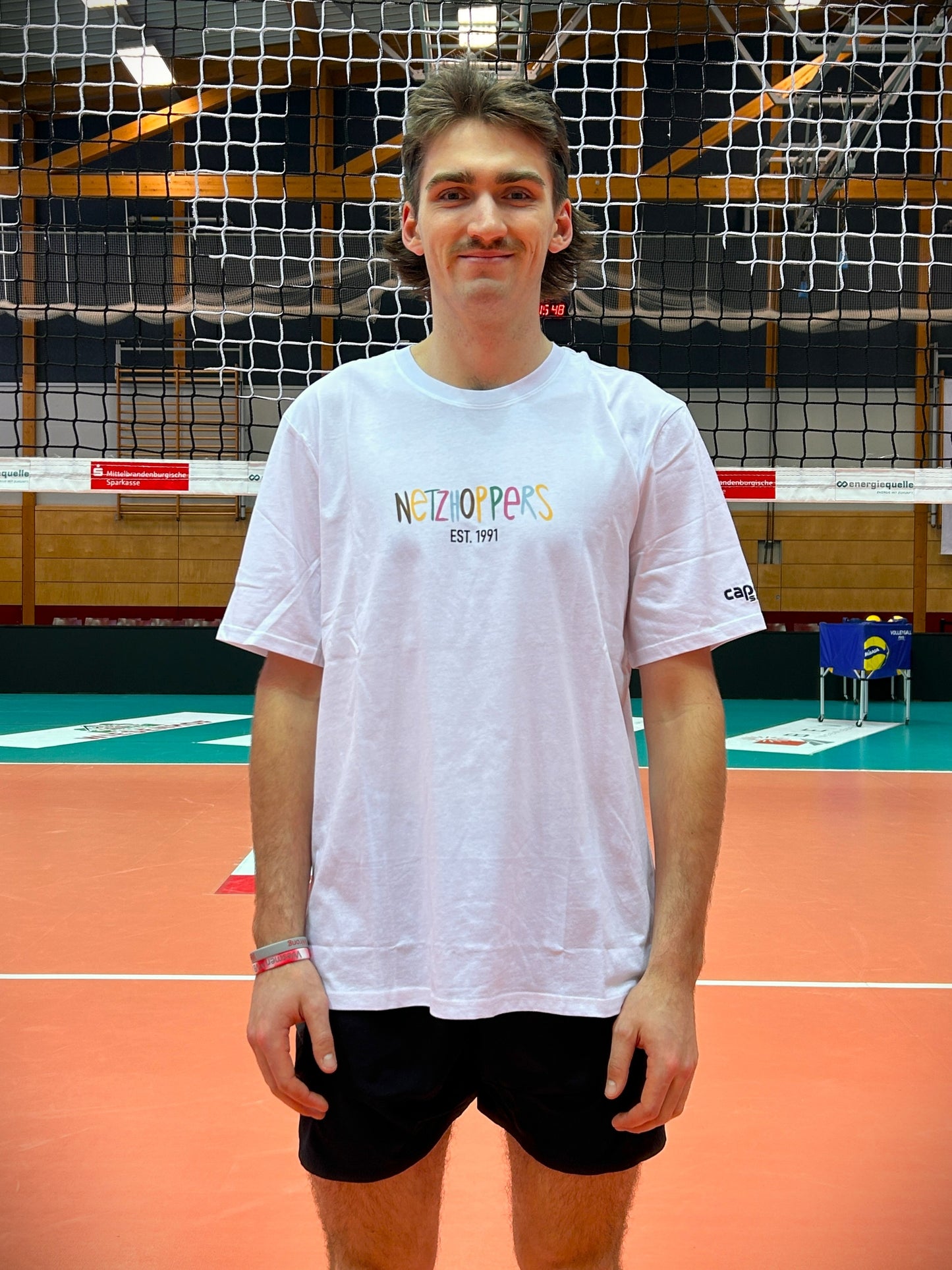 T-Shirt Weiß mit Rückenprint